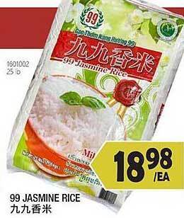 99 Ranch 99 jasmine rice offer