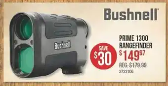 Bass Pro Bushnell prime 1300 rangefinder offer