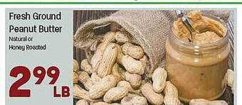Big Y Fresh ground peanut butter offer