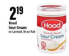 Big Y Hood sour cream or lactaid offer