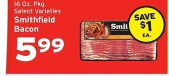 Hannaford Smithfield bacon offer