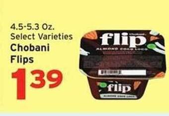 Hannaford Chobani flips offer