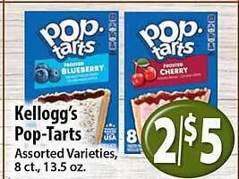 Key Food Kellogg's pop-tarts offer