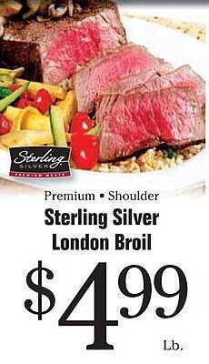 Morton Williams Sterling silver london broil offer