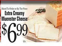 Morton Williams Extra creamy muenster cheese offer