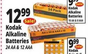 Ocean State Job Lot Kodak alkaline batteries offer