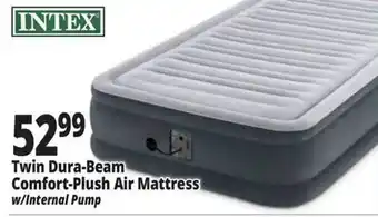 Ocean State Job Lot Twin dura-beam comfort-plush air mattress intex offer
