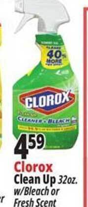Ocean State Job Lot Clorox clean up offer