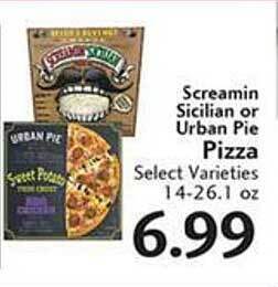 Sunset Foods Screamin sicilian or urban pie pizza offer
