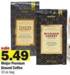 Meijer Meijer Premium Ground Coffee 12 oz offer