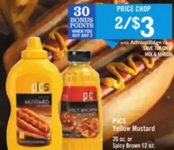 Price Chopper Yellow Mustard 20 oz. offer