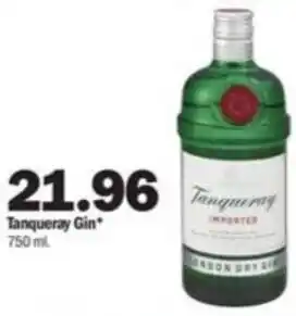 Meijer Tangueray Gin 750 mL offer
