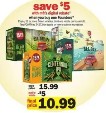 Meijer All Day Ipa, Centennial Ipa offer