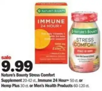 Meijer Nature's Bounty Stress Comfort Supplement offer