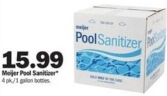 Meijer Meijer Pool Sanitizer offer