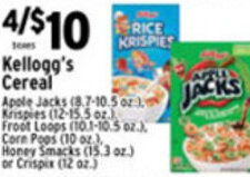 Met Foodmarkets Kellogg's Cereal offer