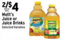 Met Foodmarkets Mott's Juice Drinks offer