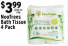 Met Foodmarkets NooTrees Bath Tissue 4 pack offer