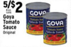 Met Foodmarkets Goya Tomato Sauce offer