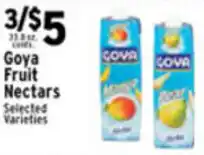 Met Foodmarkets Goya Fruit Nectars offer