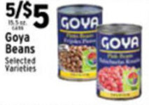 Met Foodmarkets Goya Beans offer