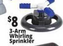 Ocean State Job Lot 3-arm whirling sprinkler offer