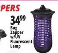 Ocean State Job Lot Bug zapper w uv fluorescent lamp offer