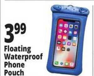 Ocean State Job Lot Floating waterproof phone pouch offer