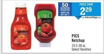 Price Chopper Pics ketchup offer