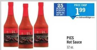 Price Chopper Pics hot sauce offer