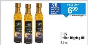 Price Chopper Pics italian dipping oil offer