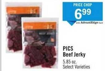 Price Chopper Pics beef jerky offer