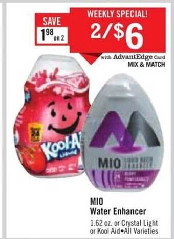 Price Chopper Mio water enhancer offer