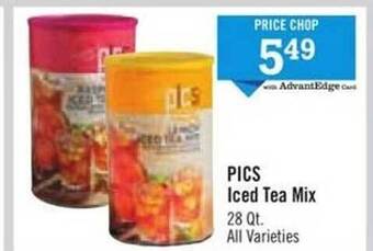 Price Chopper Pics iced tea mix offer