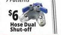 Ocean State Job Lot Hose dual shut-off offer