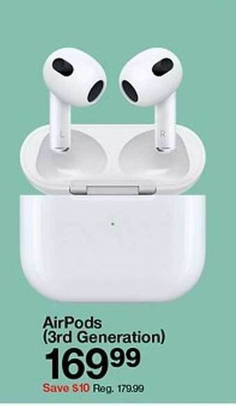 Target Airpods (3rd generation) offer