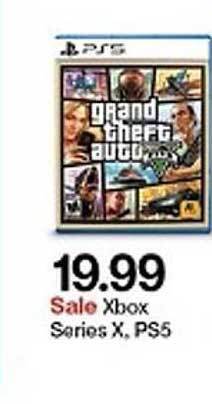 Target Xbox series x.ps5 offer