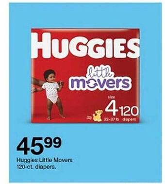 Target Huggies little movers offer
