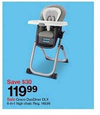 Target Graco duodiner dlx 6-in-1 high chair offer