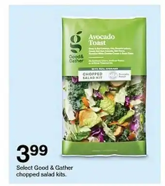 Target Good & gather shopped salad kits offer
