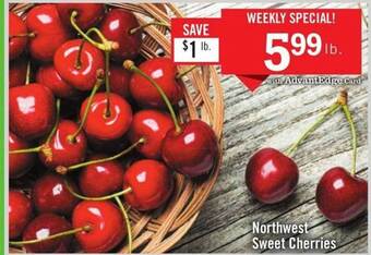 Price Chopper Northwest sweet cherries offer