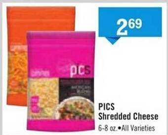 Price Chopper Pics shredded cheese offer