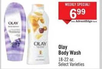 Price Chopper Olay body wash offer