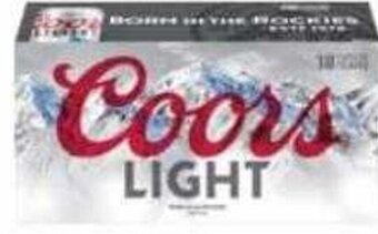 Walgreens 18-Pack Coors Products offer