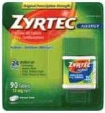Walgreens Zyrtec Allergy Relief offer