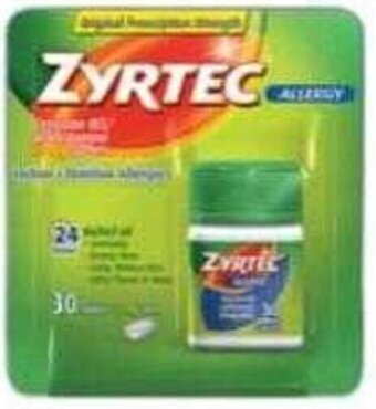 Walgreens Zyrtec Allergy Relief offer