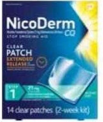Walgreens Nicoderm CQ or Nicorette Smoking Cessation offer