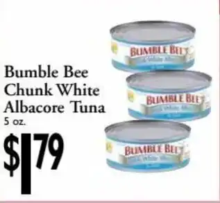Bumble Bee Chunk White Albacore Tuna 5 oz.