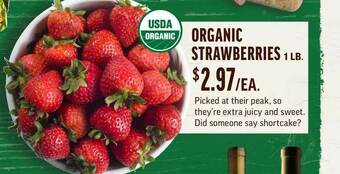 Central Market Organic Strawberries offer