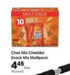 Kroger Chex Mix Cheddar Snack Mix Multipack offer
